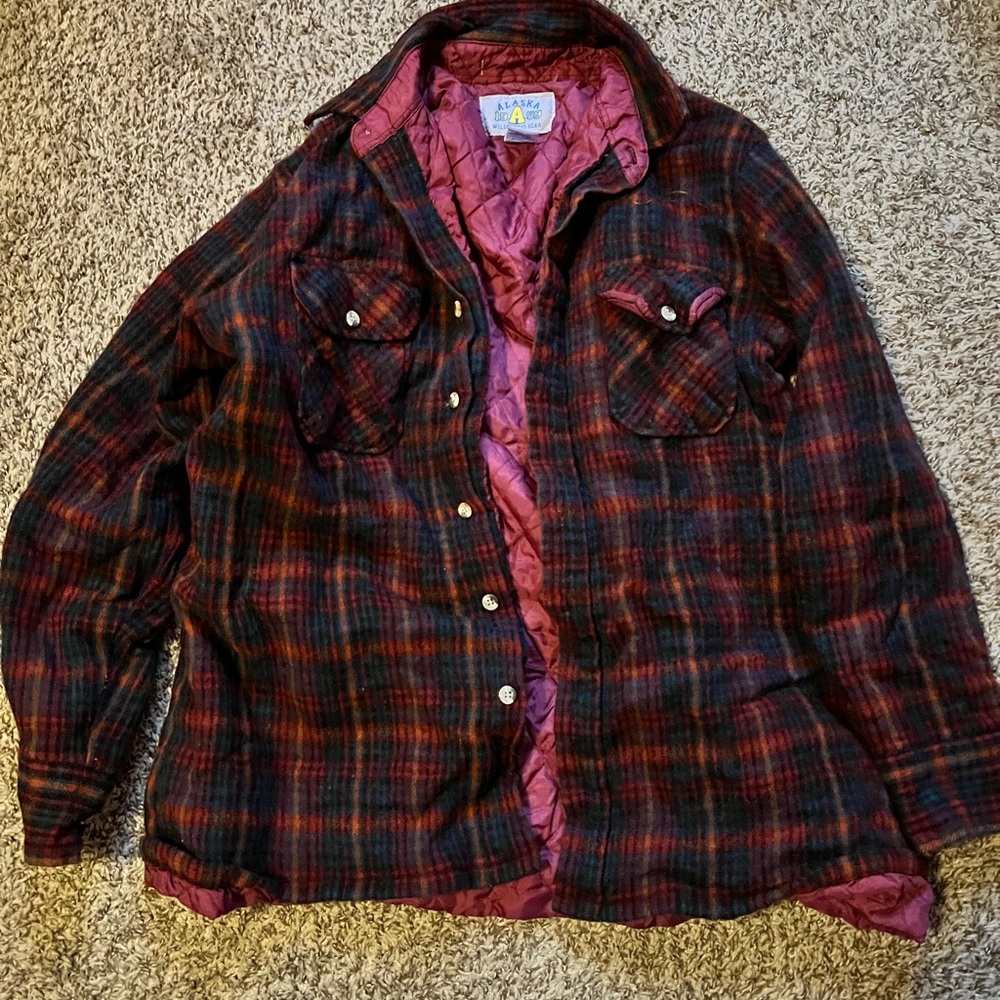Outer flannel jacket